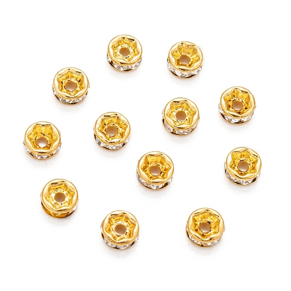 Brass Rhinestone Sp… - image