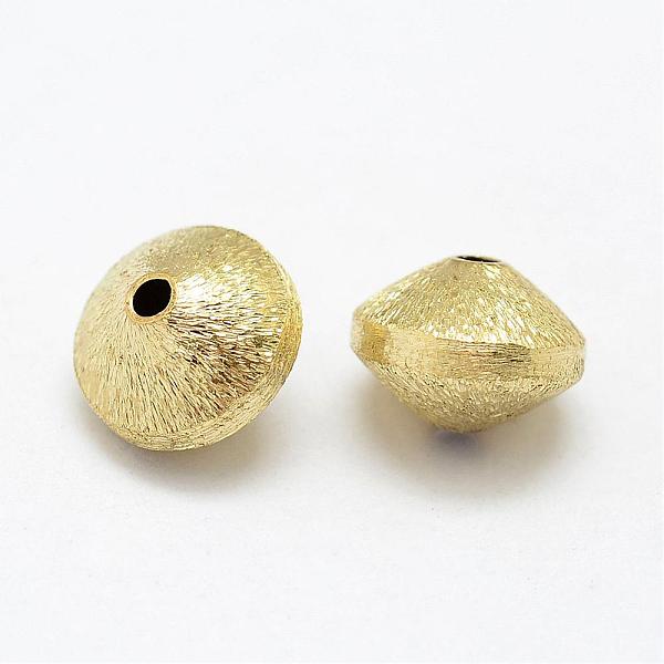 Brass Textured Beads