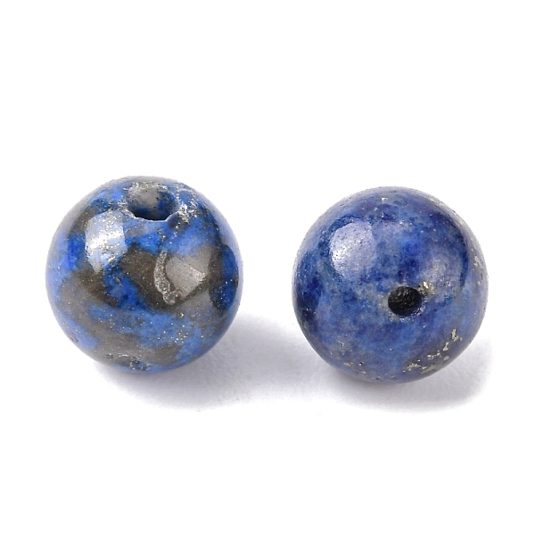 

PandaHall Natural Lapis Lazuli Round Beads, Lapis Lazuli, 6mm, Hole: 1mm Lapis Lazuli Round Blue