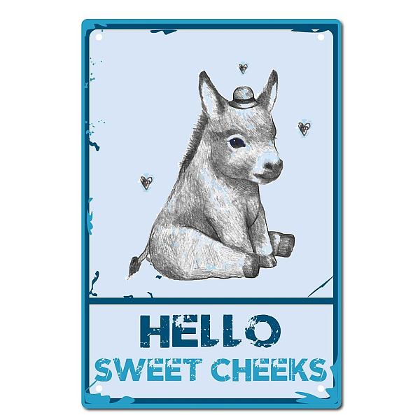 

PandaHall Rectangle Metal Iron Sign Poster, for Home Wall Decoration, Cattle Pattern, 300x200x0.5mm Iron Cattle