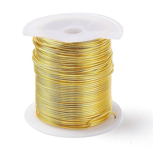 

PandaHall (Defective Closeout Sale), Copper Wire, for Jewelry Making, Golden, 18 Gauge, 1mm, 30m/roll Copper Round