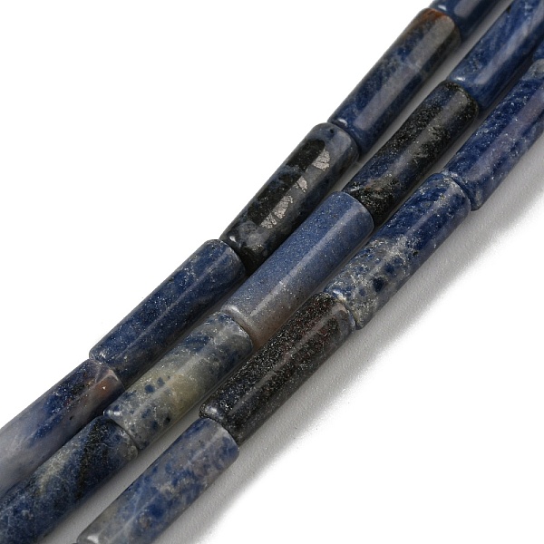 

PandaHall Natural Sodalite Beads Strands, Column, 10~14x4.3~4.6mm, Hole: 0.9mm, about 28pcs/strand, 14.96~15.20 inch(38~38.6cm) Sodalite...