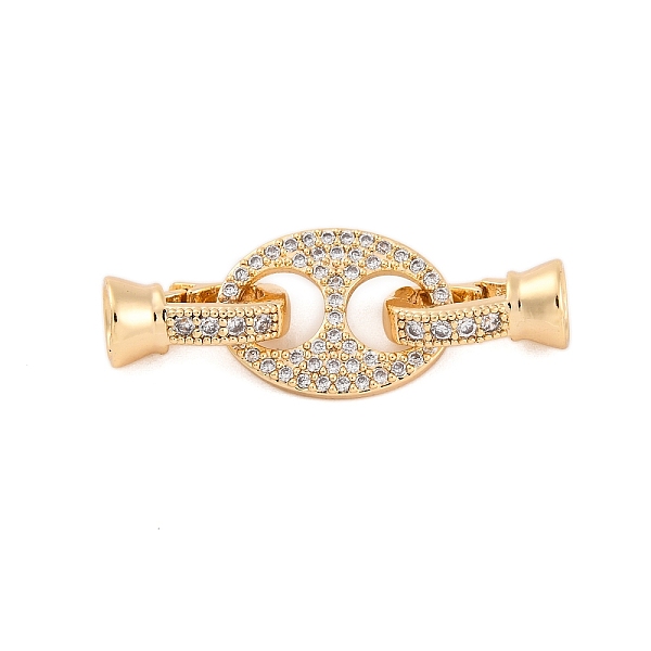 Brass Pave Clear Cu… - image