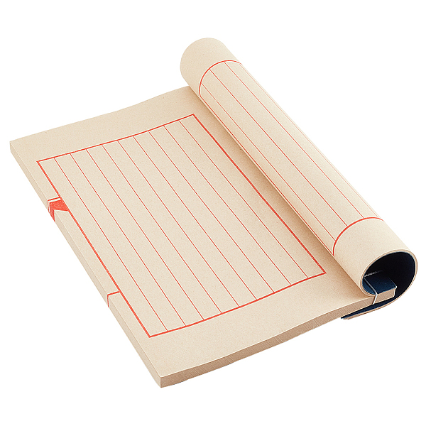 

PandaHall PH 2 Books Chinese Calligraphy Xuan Paper Classic Binding Notebook Script Paper Scripture Copying Blank Handwriting Book with Pen...
