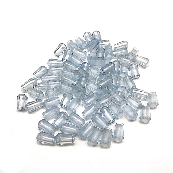 

PandaHall PVC Hook Hanger Tube Cap, Clear, 13x8mm, Inner Diameter: 4mm Plastic Clear