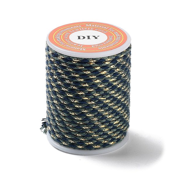 

PandaHall 4-Ply Polycotton Cord Metallic Cord, Handmade Macrame Cotton Rope, for String Wall Hangings Plant Hanger, DIY Craft String...