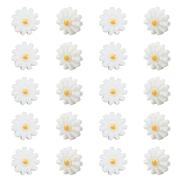 

PandaHall 20Pcs Natural Freshwater Shell Beads, Flower, Seashell Color, 10x4.5mm, Hole: 0.8mm Freshwater Shell Flower