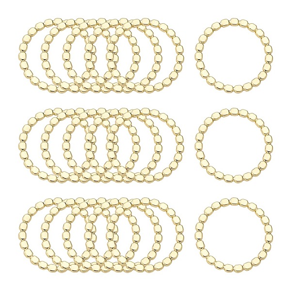 

PandaHall Alloy Linking Rings, Ring, Light Gold, 22x1.5mm, Inner Diameter: 18mm Alloy Ring