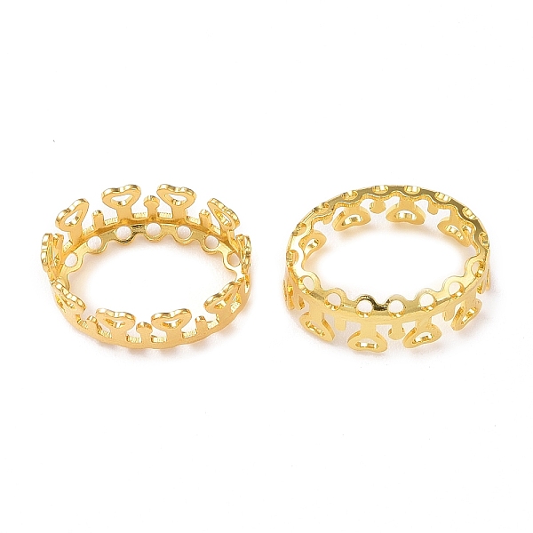 

PandaHall Brass Sew on Prong Settings, Filigree Open Back Claw Settings for Pointed Back Rhinestone, Egg, Golden, Tray: 10x14mm, 11.5x16x6mm...