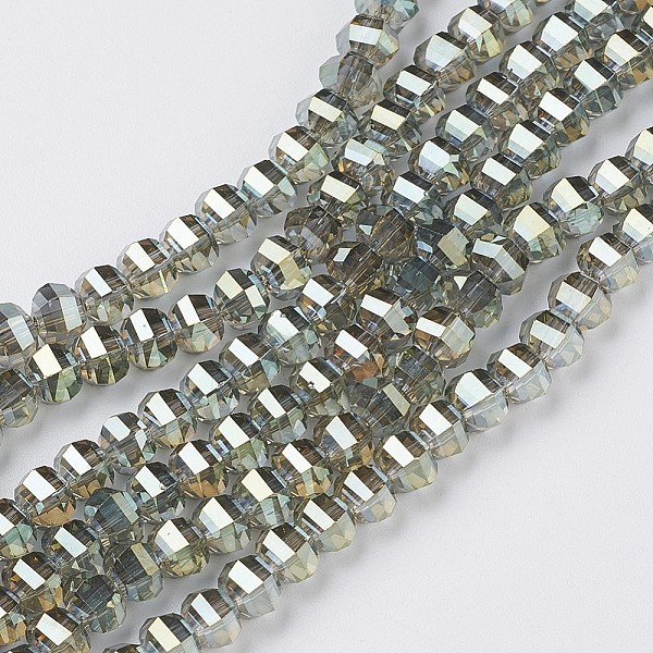 Electroplate Glass Beads Strands
