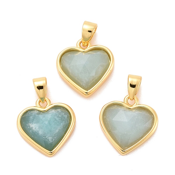 Natural Amazonite Charms
