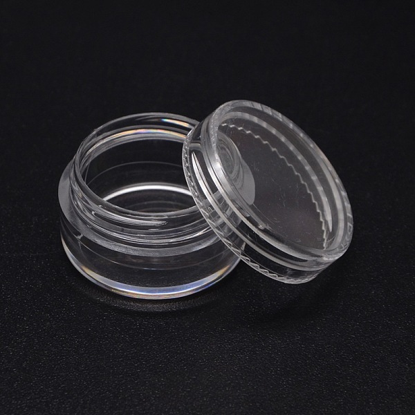 

PandaHall Column Plastic Bead Containers, Clear, 39x22mm Plastic Column Clear