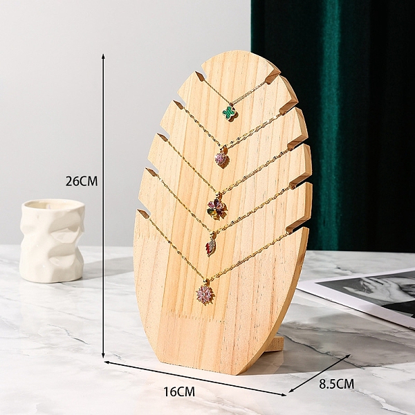 Wood Necklace Displ… - image