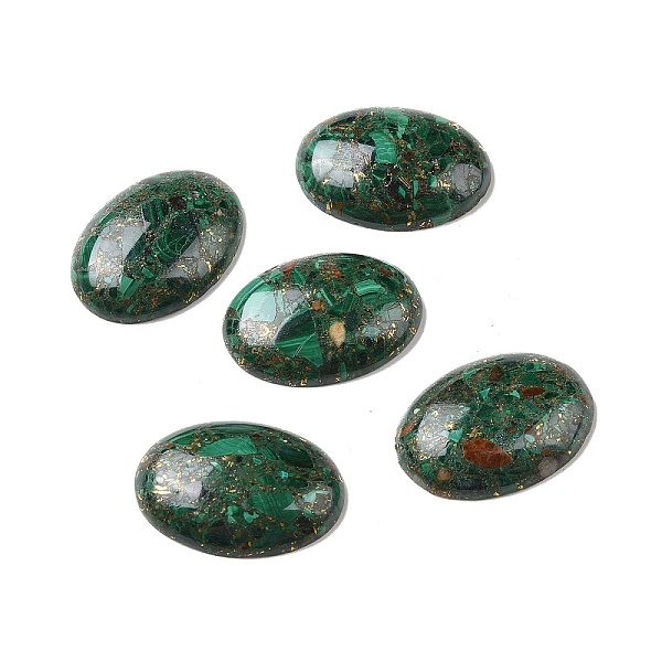 Natural Malachite Cabochons