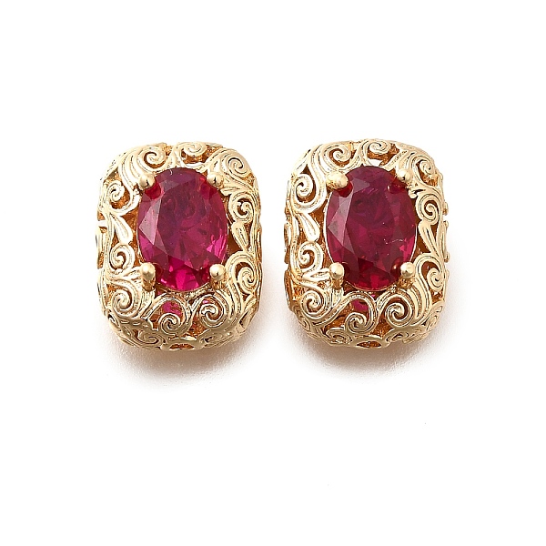 Brass Glass Beads - image