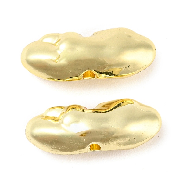 

PandaHall Rack Plating Alloy Beads, Cadmium Free & Nickel Free & Lead Free, Nuggets, Golden, 7x18x5mm, Hole: 1.4mm Alloy Nuggets