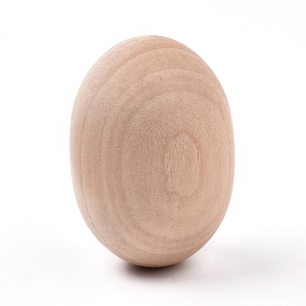 未完成の空の木製イースタークラフト卵