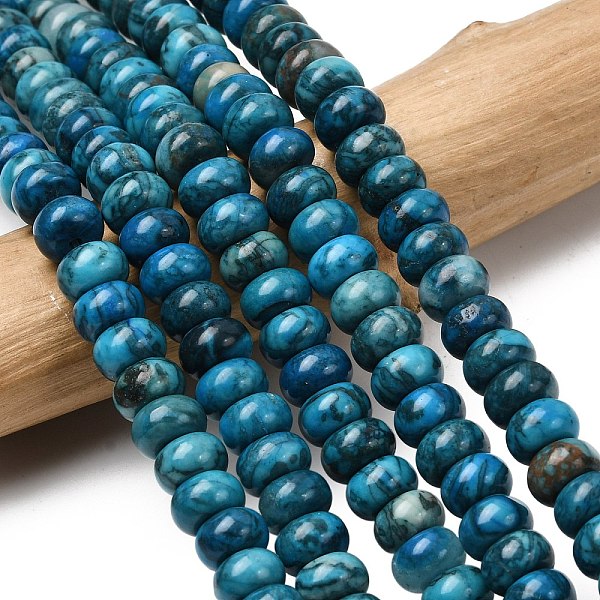 Natural Map Stone/Picasso Stone/Picasso Jasper Beads Strands-image-G-A280-A13-02-en