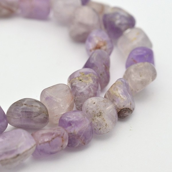 

PandaHall Natural Amethyst Bead Strands, Nuggets, 5~7X5~7mm, Hole: 1mm, about 15.7 inch Amethyst Nuggets