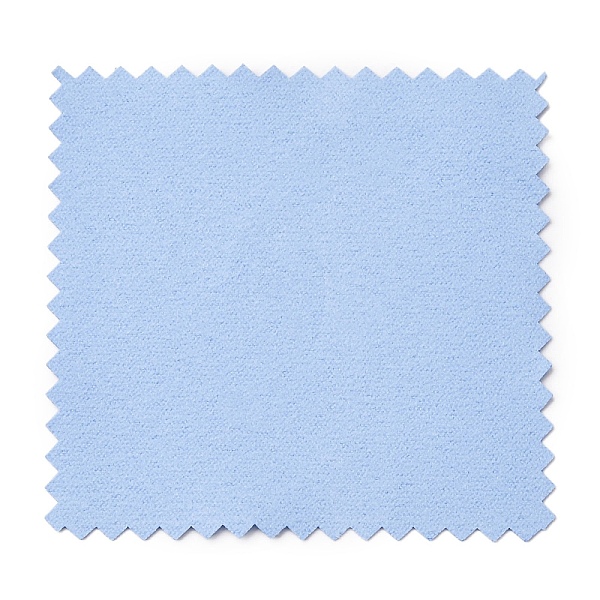 Faux Suede Fabric Square Silver Polishing Cloth