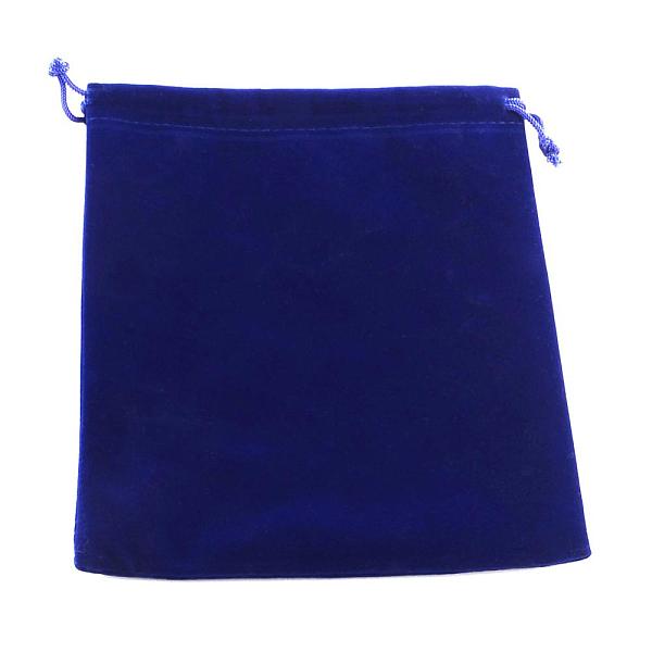 

PandaHall Velvet Jewelry Bag, Rectangle, Blue, 17x15cm Velvet Blue