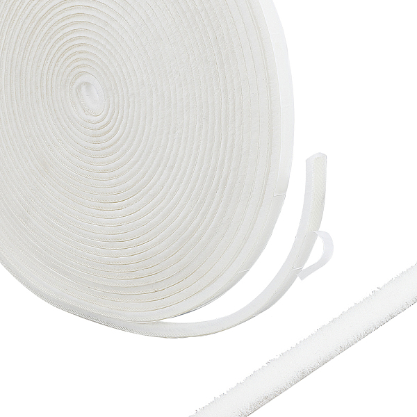 

PandaHall Self-Adhesive Brush Weather Stripping, High Density Felt Door Brush Strip, for Sliding Sash Door Window Wardrobe Seal, White...