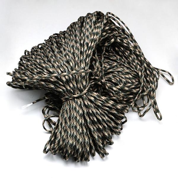 

PandaHall 7 Inner Cores Polyester & Spandex Cord Ropes, for Rope Bracelets Making, Camel, 4mm, about 109.36 yards(100m)/bundle..., Brown