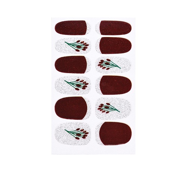 

PandaHall Avocados & Strawberries & Flowers Full Cover Nail Art Stickers, Glitter Powder Decals, Self Adhesive, for Nail Tips Decorations...