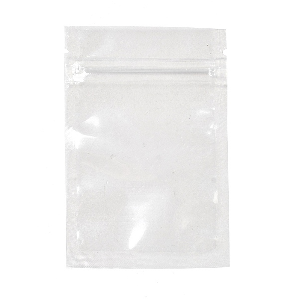 

PandaHall Food grade Transparent PET Plastic Zip Lock Bags, Resealable Bags, Rectangle, Clear, 12x8x0.016cm, Unilateral Thickness: 3.1 Mil...