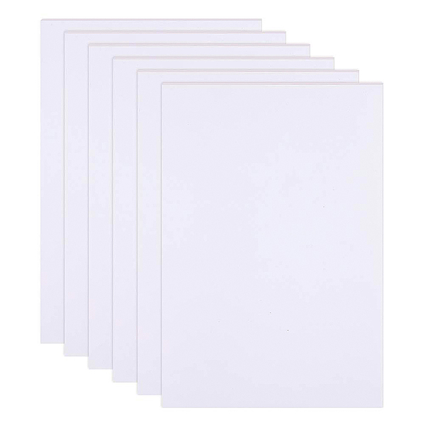 

PandaHall EVA Sheet Foam Paper, with Adhesive Back, Rectangle, White, 30x21x0.1cm Foam Rectangle White