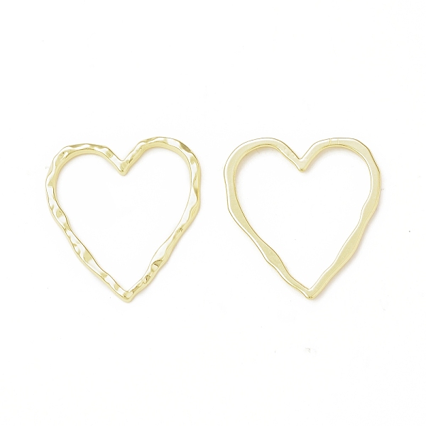 

PandaHall Rack Plating Alloy Linking Rings, Cadmium Free & Nickel Free & Lead Free, Heart, Light Gold, 22x20x1.8mm, Inner Diameter...