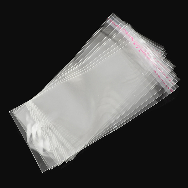 

PandaHall OPP Cellophane Bags, Rectangle, Clear, 15.5x7cm, Hole: 8mm, Unilateral thickness: 0.035mm, Inner measure: 10x7cm OPP Cellophane...