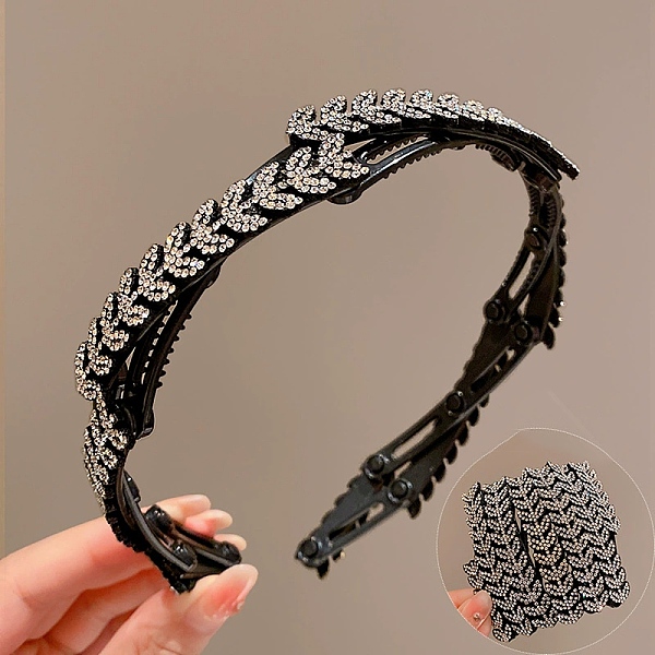 Diademas de plástico con pedrería-image-OHAR-B007-02-es