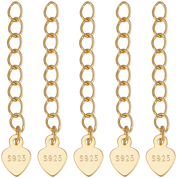 10Pcs 925 Sterling … - image