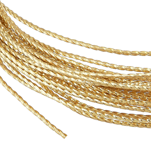 

PandaHall BENECREAT 6m 0.8mm Thick Textured Copper Wire, Tarnish Resistant Golden Wire for Beading Ring Making and Other Jewelry Crafts...