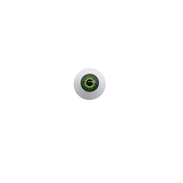 

PandaHall Resin Craft Doll Eye, Hollow Eyeballs, for DIY Doll Toys Puppet Plush Animal Making, Green, 10x6mm Resin Half Round Green