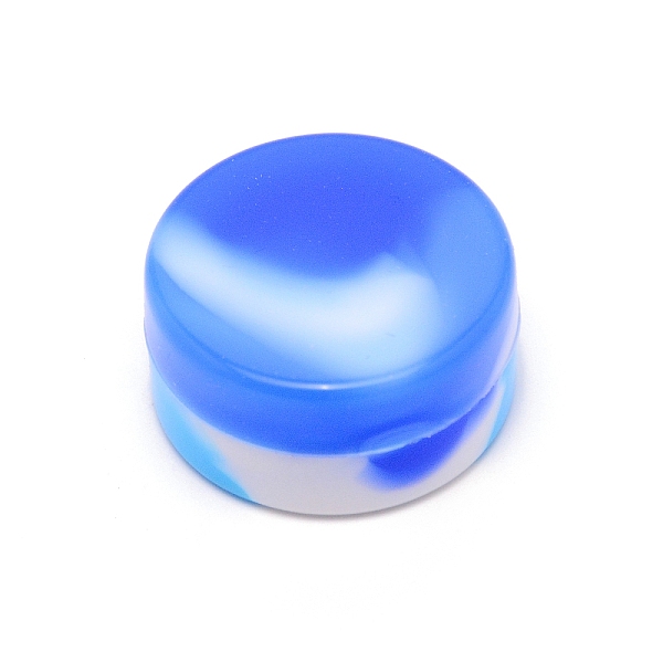 

PandaHall Food Grade Silicone Boxes, Column, Royal Blue, 3.2x1.6cm, Capacity: 3ml Plastic Column