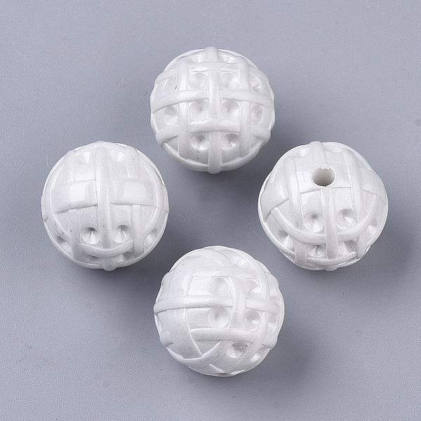 

PandaHall Spray Painted Opaque Acrylic Bead Rhinestone Settings, Round, White, Fit for 2.5mm Rhinestone, 20x19.5mm, Hole: 3mm Plastic Round...