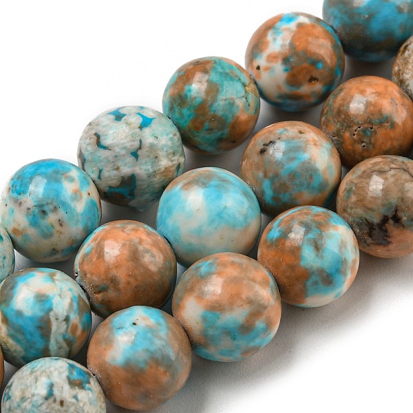 Synthetic Imperial Jasper Beads Strands
