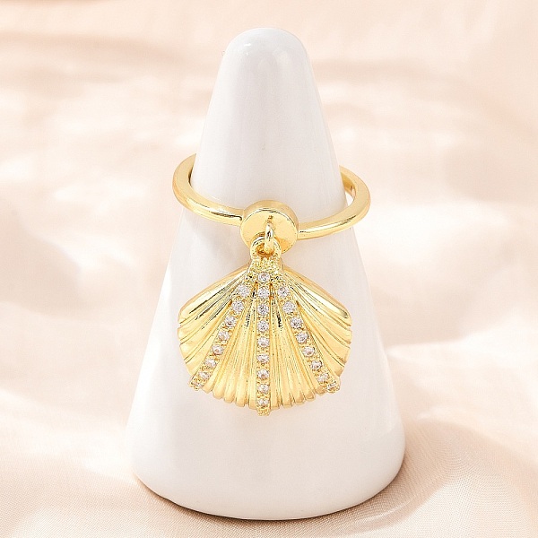 Brass Micro Pave Cu… - image