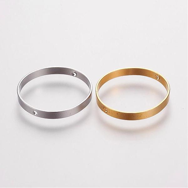 

PandaHall Brass Bead Frames, Ring, Mixed Color, 20x2mm, Hole: 0.6mm Brass Ring