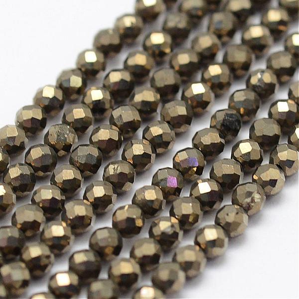 Natural Pyrite Bead… - image
