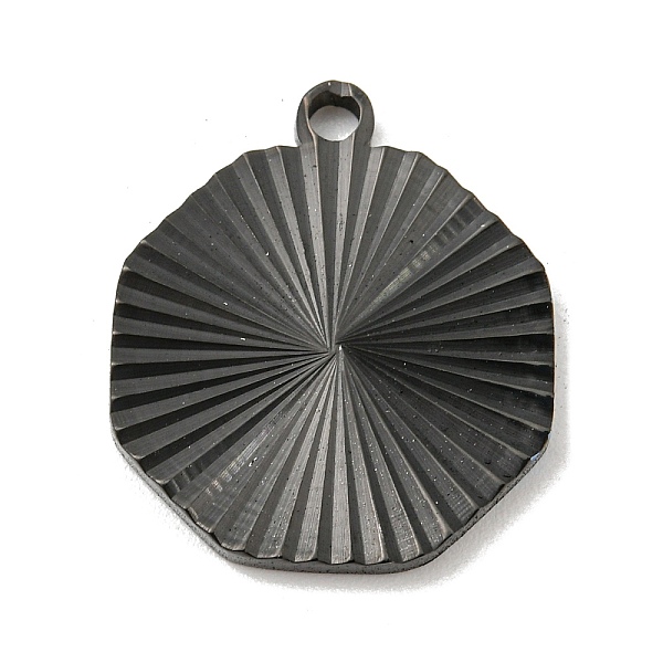 

PandaHall Ion Plating(IP) 304 Stainless Steel Pendants, Octagon Charm, Black, 20x17.5x1.9mm, Hole: 1.6mm 304 Stainless Steel Octagon