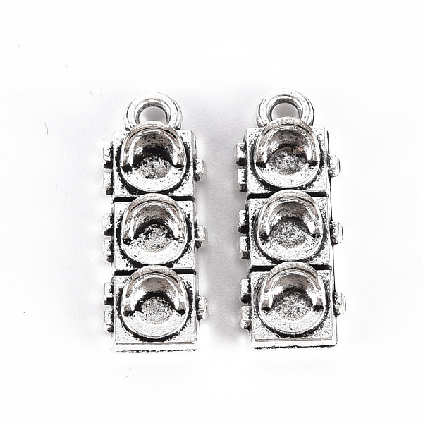 

PandaHall Tibetan Style Alloy Pendants, Lead Free & Cadmium Free, Traffic Light, Antique Silver, 19.5x7.5x5mm, Hole: 1.8mm, about...