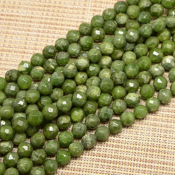 

PandaHall Natural Gemstone Green Quartz Round Bead Strands, Faceted, 10mm, Hole: 1.2mm, about 40pcs/strand, 15.74 inch Green Quartz Round...