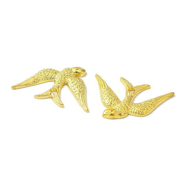 

PandaHall Tibetan Style Alloy Pendants, Bird, Golden, Lead Free & Cadmium Free, 25x17x2mm, Hole: 1mm Alloy Bird