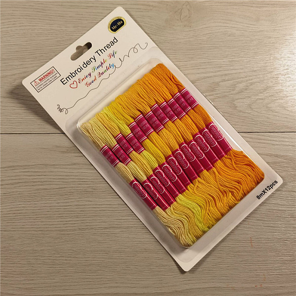12 Skeins 12 Colors… - image