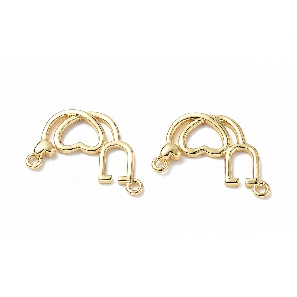 

PandaHall Eco-Friendly Rack Plating Brass Pendants, Long-Lasting Plated, Lead Free & Cadmium Free, Stethoscope & Heart, Real 18K Gold Plated...