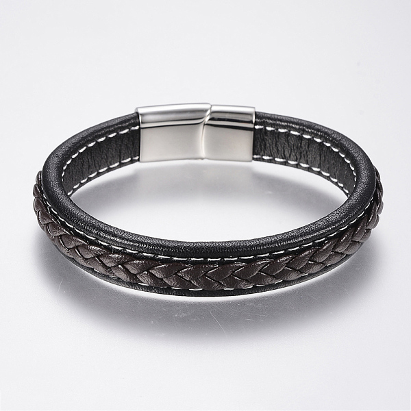 Geflochtenen Lederband Armbänder