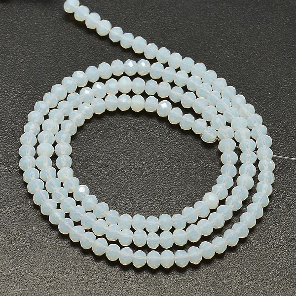 Perles En Opalite Rondelles Facettées